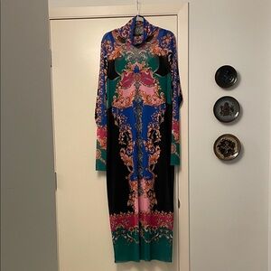 AFRM MESH BODYCON DRESS WITH SLIP